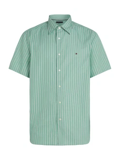 TOMMY HILFIGER Hemd 'Flex' nachtblau/grn/wei TOMMY HILFIGER Hemd 'Flex' nachtblau/grn/wei