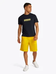 TOMMY HILFIGER T-Shirt marine/gelb