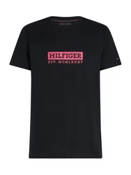 TOMMY HILFIGER T-Shirt marine/gelb