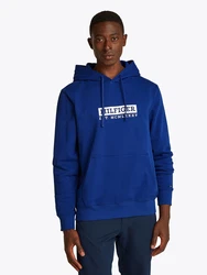 TOMMY HILFIGER Sweatshirt ultramarinblau/weiß