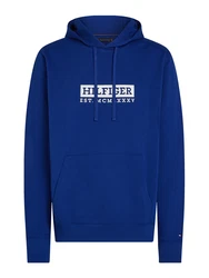 TOMMY HILFIGER Sweatshirt ultramarinblau/weiß