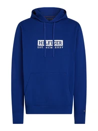 Sweatshirt ultramarinblau / wei