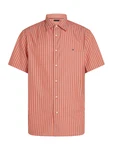 TOMMY HILFIGER Hemd 'Flex' opal/lachs/weiß