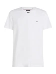 TOMMY HILFIGER T-Shirt 'ESSENTIAL' rot/schwarz/weiß
