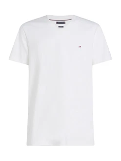 TOMMY HILFIGER T-Shirt 'ESSENTIAL' rot/schwarz/weiß TOMMY HILFIGER T-Shirt 'ESSENTIAL' rot/schwarz/weiß