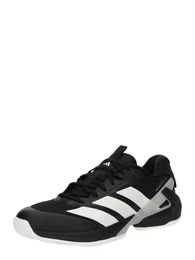 Sportschuh 'Adizero Ubersonic 5 Clay' grau / schwarz / wei