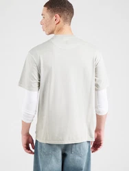 SCOTCH & SODA T-Shirt hellgrau