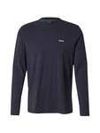 BOSS Langarmshirt Tee Long mit Rundhalsausschnitt marineblau