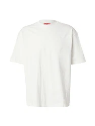 DIESEL T-Shirt BOGGY-MEGOVAL schwarz/offwhite
