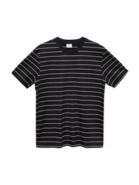 T-Shirt 'FRENCH' ecru / navy