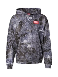Sweatshirt blau / schwarz / wei