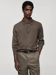 MANGO MAN Pullover WILLYS dunkelgrün