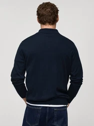 MANGO MAN Pullover WILLYS marineblau
