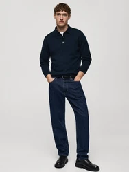 MANGO MAN Pullover WILLYS marineblau