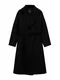 MANGO Prehoden plašč 'Batin'  črna