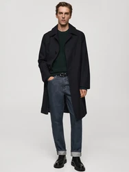 MANGO MAN Pullover 'ANTIGUA' dunkelgrün