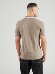 BOSS Poloshirt 'Paddy' khaki/schwarz/weiß