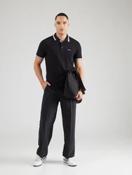 BOSS Poloshirt 'Paddy' stein/lavendel/schwarz/weiß