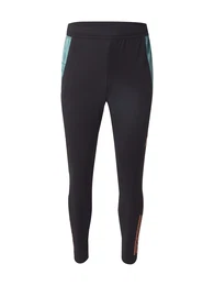 Sporthose cyanblau / apricot / schwarz / wei