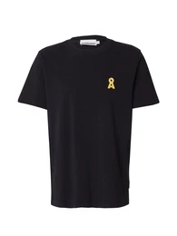 T-Shirt 'MAARKOS ' (GRS) gelb / schwarz