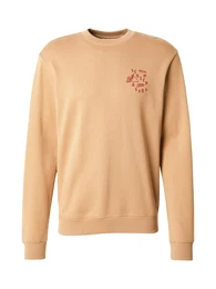 Sweatshirt apricot / rot