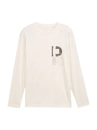 Shirt anthrazit / mint / naturwei