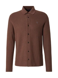 Strickjacke dunkelbraun
