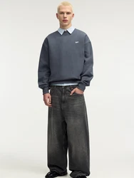 Pull&Bear Sweatshirt enzian/weiß