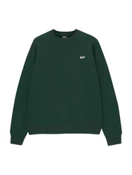 Pull&Bear Sweatshirt dunkelgrn/wei