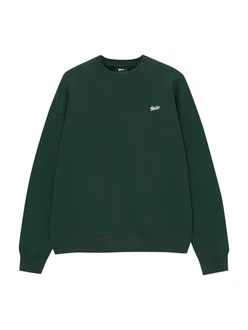 Pull&Bear Sweatshirt dunkelgrn/wei