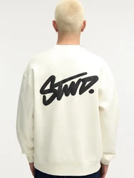 Pull&Bear Sweatshirt schwarz/weiß