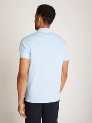 TOMMY HILFIGER Poloshirt hellblau/weiß