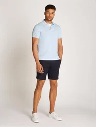 TOMMY HILFIGER Poloshirt hellblau/weiß