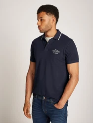 TOMMY HILFIGER Poloshirt marineblau/weiß
