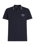 TOMMY HILFIGER Poloshirt marineblau/weiß