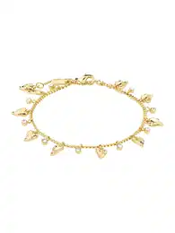 Armband gold / transparent