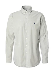 Polo Ralph Lauren Hemd oliv/weiß