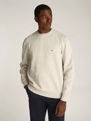 TOMMY HILFIGER Sweatshirt 'ESS SEASONAL' elfenbein