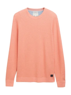 TOM TAILOR Strickpullover koralle