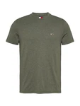 Tommy Jeans T-Shirt 'JASPE' Dunkelgrün/Khaki