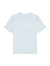 T-Shirt pastellblau / wei