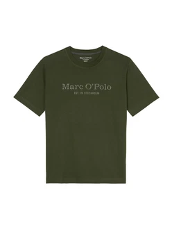 Marc O'Polo T-Shirt mit Label-Print vorne