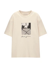 T-Shirt cappuccino / rauchgrau / hellgrau / schwarz