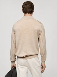 MANGO MAN Pullover WILLYS beigemeliert