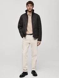 MANGO MAN Pullover WILLYS beigemeliert