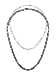 Kette silber / wei