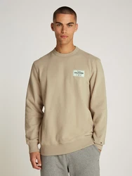 TOMMY HILFIGER Sweatshirt khaki/schwarz/offwhite
