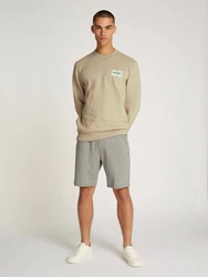 TOMMY HILFIGER Sweatshirt khaki/schwarz/offwhite