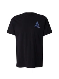 T-Shirt 'Hot Spot' blau / lavendel / schwarz / wei