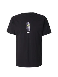 T-Shirt 'Missed Call' blau / grn / schwarz / wei